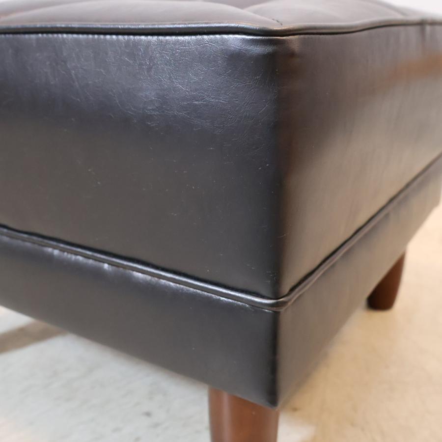 カリモク60 karimoku60 オットマン ブラック 北欧スタイル レトロ