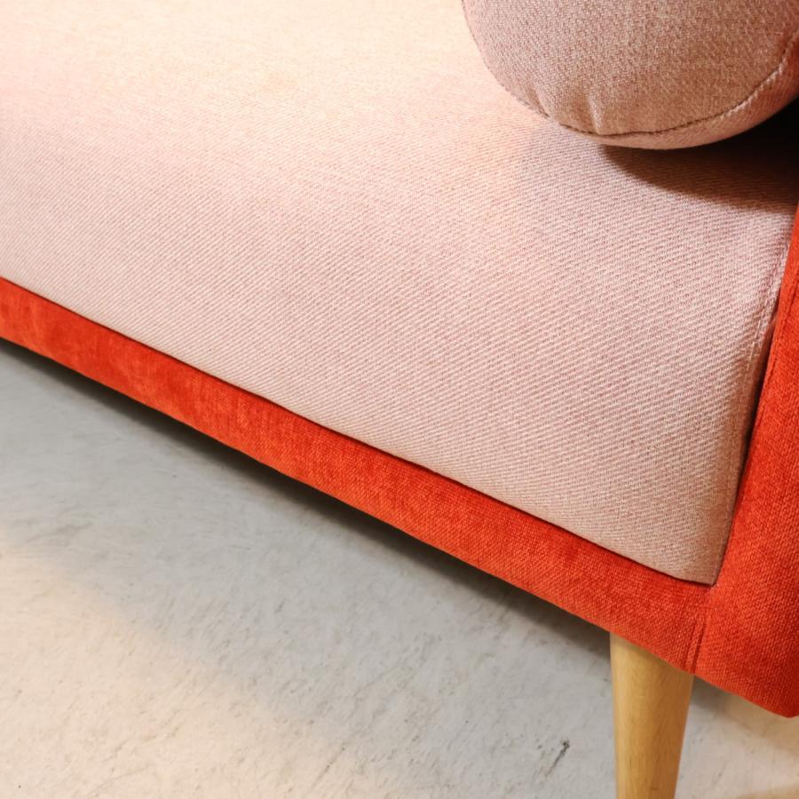 Francfranc フランフラン SMUK スムーク 3人掛けソファー ピンク