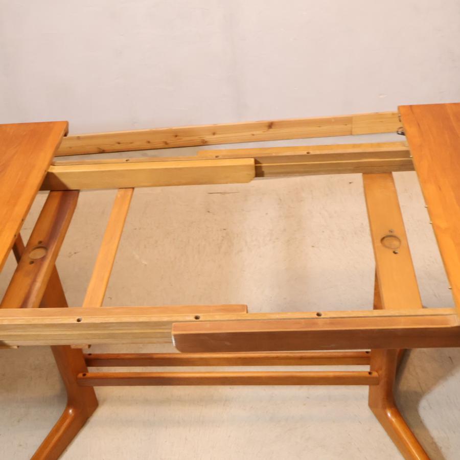 d-scan ディースキャン チーク材 伸長式 ダイニングテーブル エクステ d-scan ディースキャン チーク材 伸長式 ダイニングテーブル