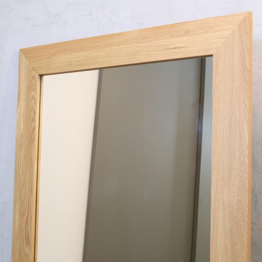 高野木工 TAKANO MOKKOU プレーン ホワイトオーク材 ウォールミラー