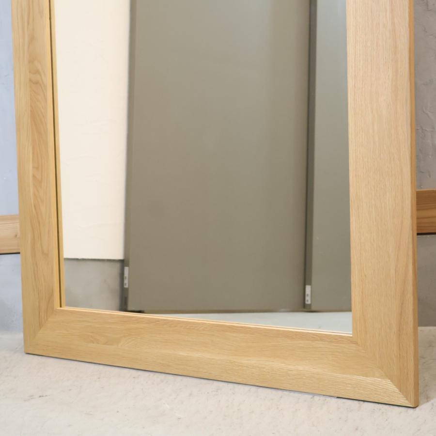 高野木工 TAKANO MOKKOU プレーン ホワイトオーク材 ウォールミラー