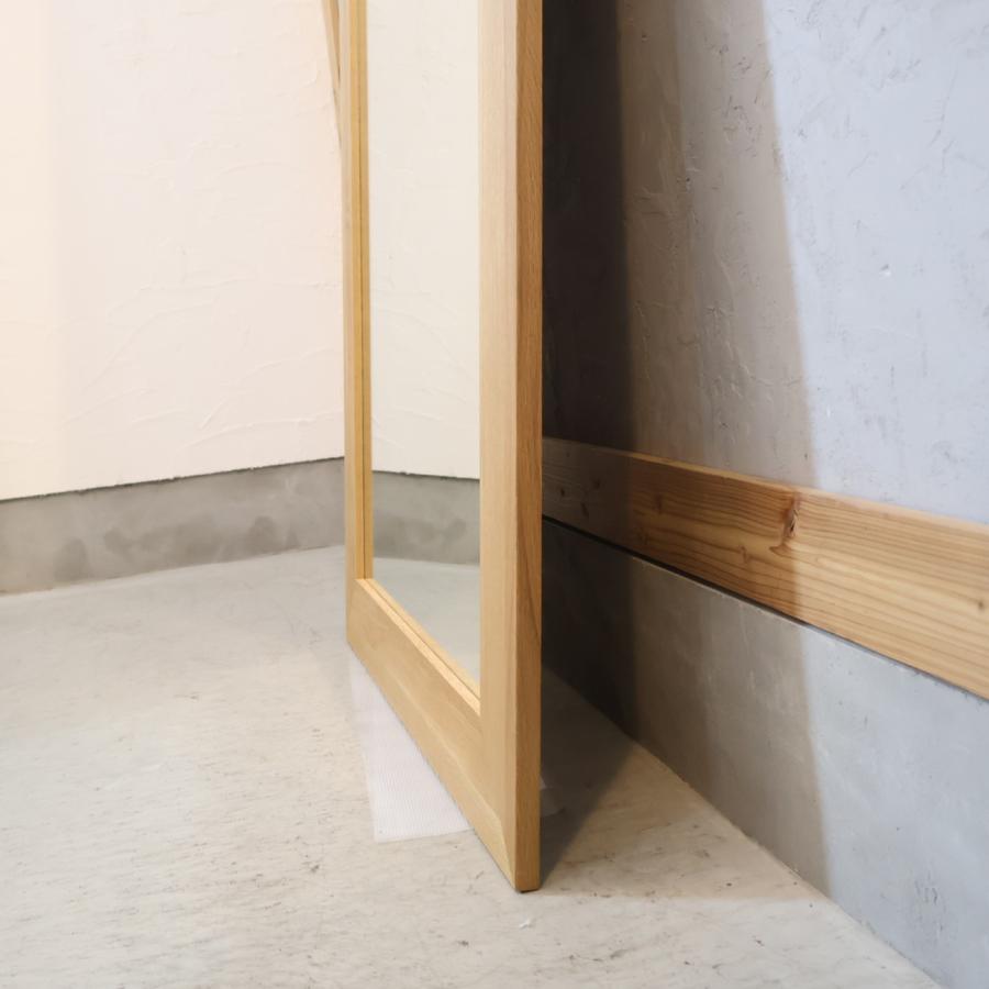 高野木工 TAKANO MOKKOU プレーン ホワイトオーク材 ウォールミラー