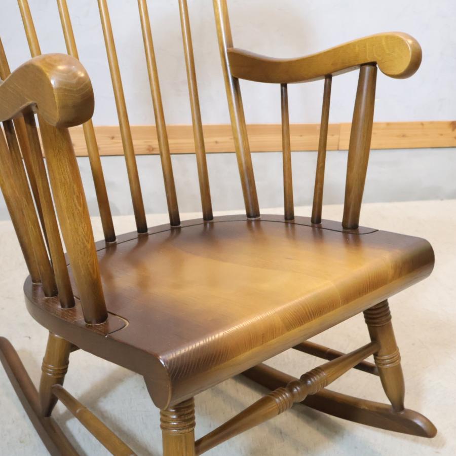 HIDA　飛騨産業　ロッキングチェア　キツツキ　新品約11万円 飛騨産業 ロッキングチェア 穂高 キツツキマーク/HIDA Rocking Chair