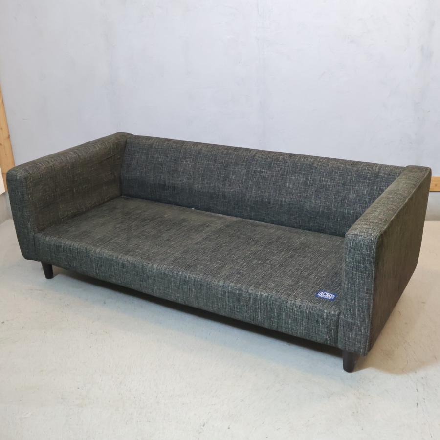 ACME FURNITURE(アクメファニチャー) JETTY(ジェティ) 2.5Pソファ。直線的なフォルムと落ち着きのあるカラーの2シーターソファは男前インテリアはもちろん北欧スタイルとも相性が抜群 ACME Furniture（アクメファニチャー） JETTY ジェティ 2.5人掛け