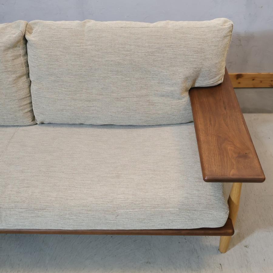 KASHIWA 柏木工 CIVIL シビル 3人掛けソファ ウォールナット材 柏木工 KASHIWA CIVIL シビル 3人掛けソファ ウォールナット材