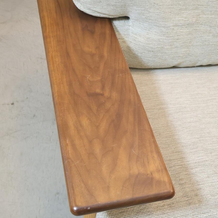 柏木工 KASHIWA CIVIL シビル 3人掛けソファ ウォールナット材 オーク