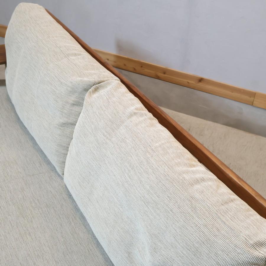 柏木工 KASHIWA CIVIL シビル 3人掛けソファ ウォールナット材 オーク