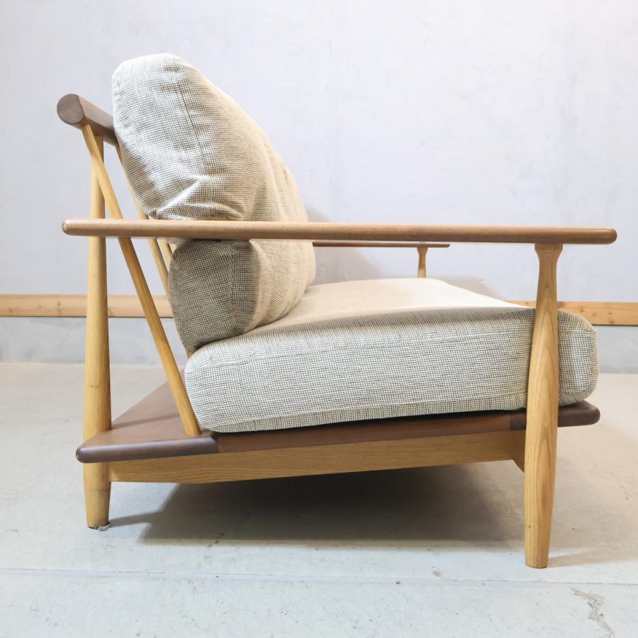 KASHIWA 柏木工 CIVIL シビル 3人掛けソファ ウォールナット材 柏木工 KASHIWA CIVIL シビル 3人掛けソファ ウォールナット材