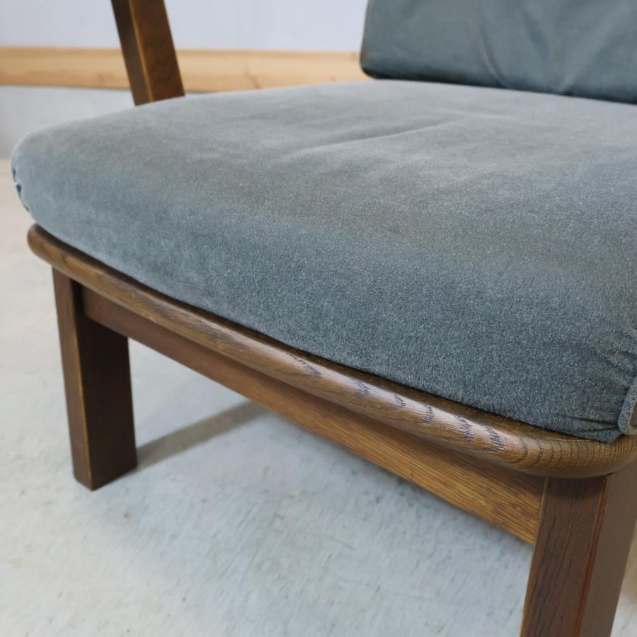 飛騨清見工房 ナラ材 天然木 アームソファ 楢材 アームチェア