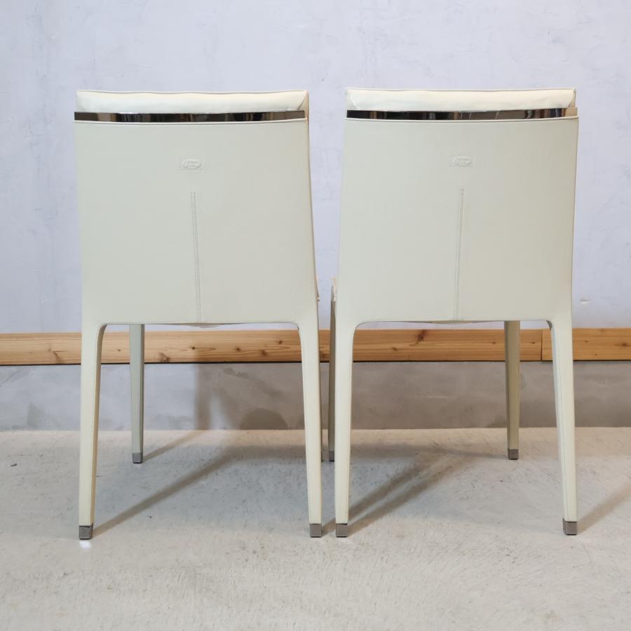 ポルトローナ・フラウ フィッツジェラルド ダイニングチェア 2脚セット 椅子 PoltronaFrau（ポルトローナ・フラウ）ダイニングチェア