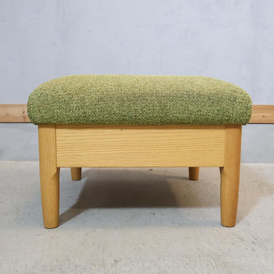 KASHIWA 柏木工 オーク材 オットマン スツール 足置き 腰掛椅子 柏木工 KASHIWA オーク材 オットマン OGA59 スツール 足置き 腰掛椅子
