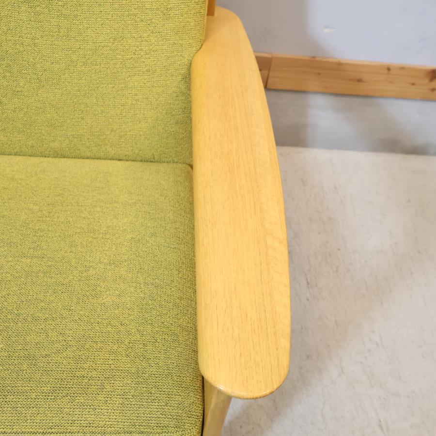 Chitano karimoku カリモク家具 チターノ 3人掛けソファー オーク材