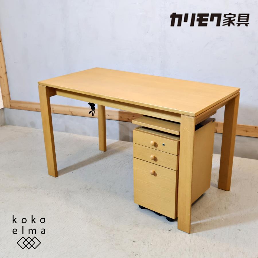 karimoku カリモク家具 SS4438 オーク材 ユーティリティ 机 PC カリモク家具（KARIMOKU FURNITURE） karimoku SS4438 オーク材