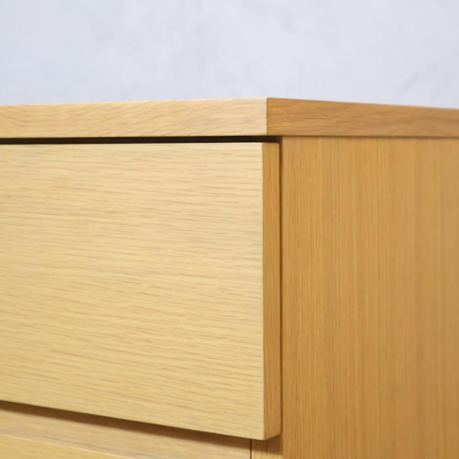無印良品（MUJI） オーク材 キャビネット・木製扉 サイドボード