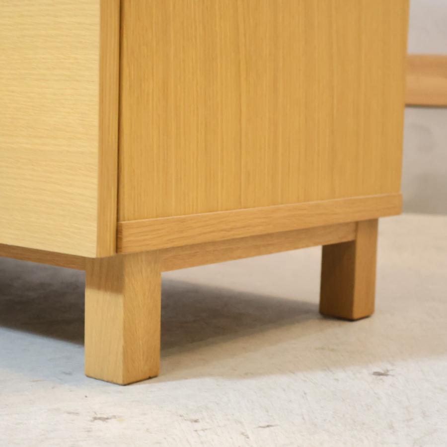 無印良品（MUJI） オーク材 キャビネット・木製扉 サイドボード