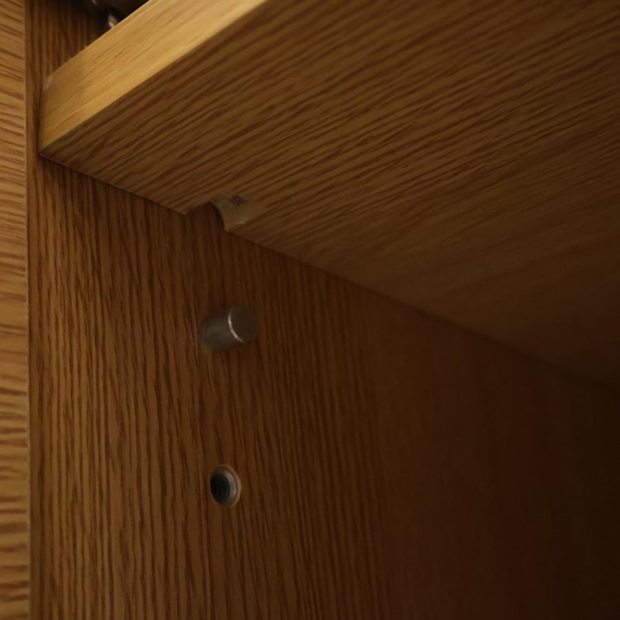 無印良品（MUJI） オーク材 キャビネット・木製扉 サイドボード