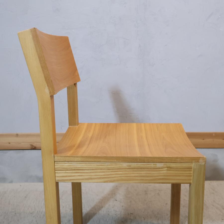 unico ウニコ HUTTE ヒュッテ アッシュ材 ダイニングチェア 2脚セット
