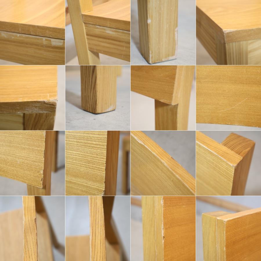 unico ウニコ HUTTE ヒュッテ アッシュ材 ダイニングチェア 2脚セット