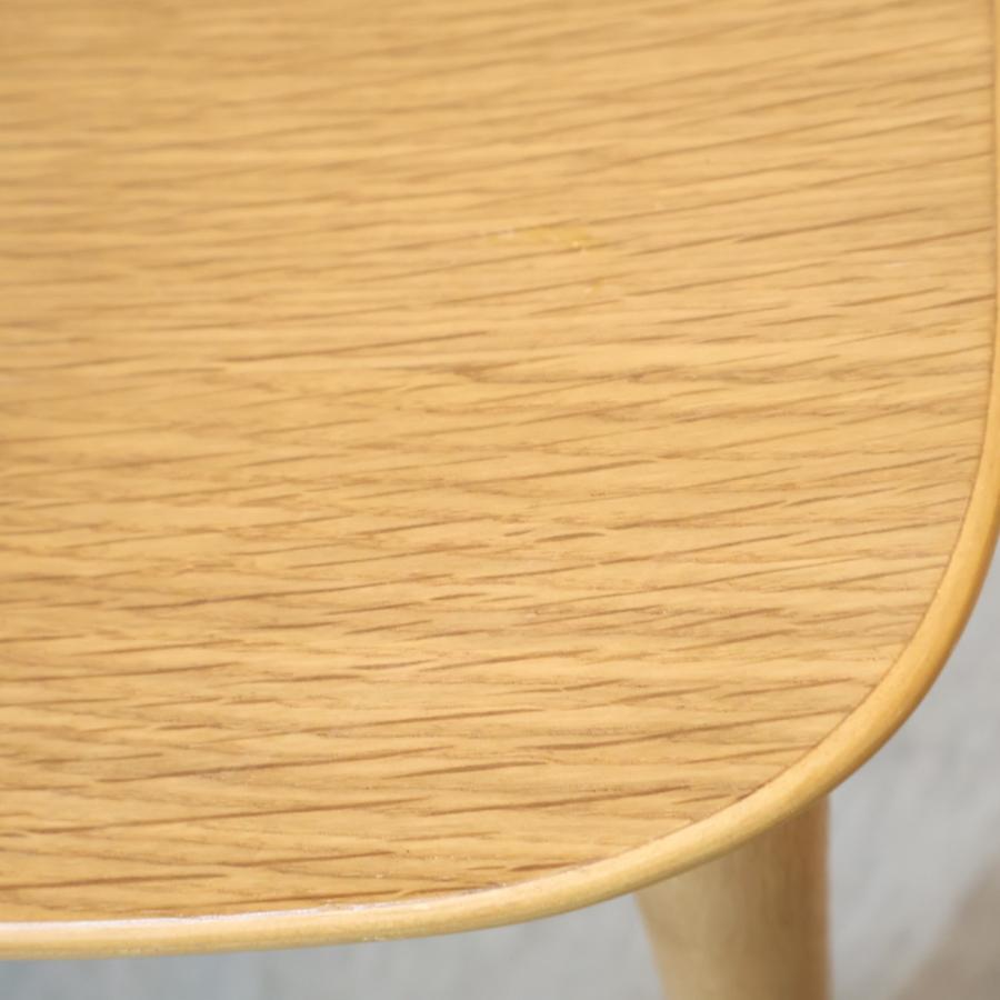 無印良品（MUJI） オーク材 ラウンドチェア ダイニングチェア 北欧