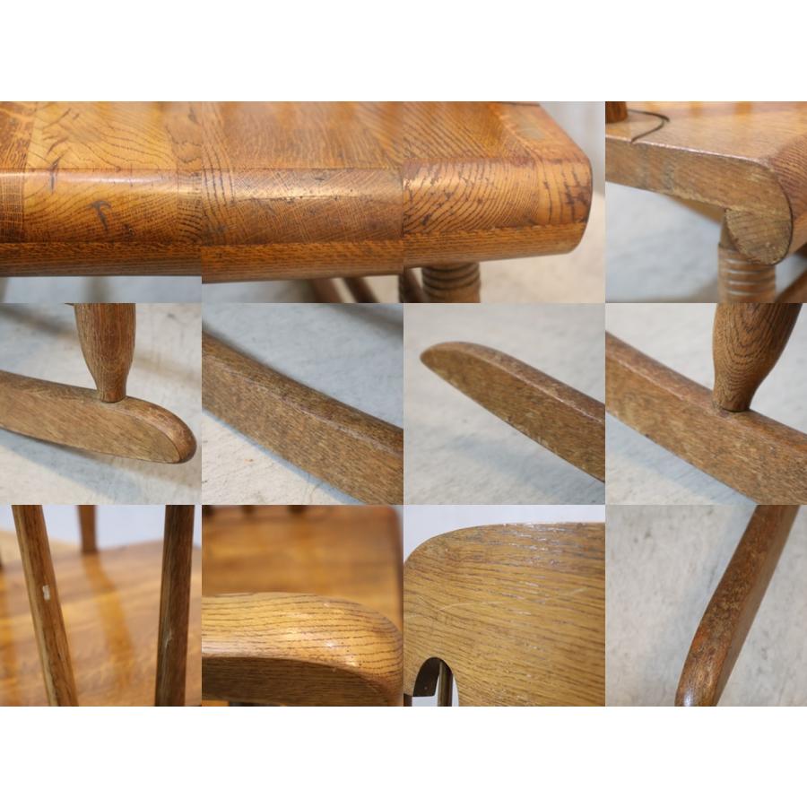 飛騨産業 キツツキマーク 穂高 ホワイトオーク材 ロッキングチェアー