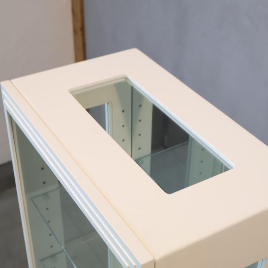 塩川光明堂 ガラスショーケース キュリオケース　コレクションケース　什器　岐阜発 塩川光明堂 カルトーネスカーラ コレクションケース ガラス キュリオ