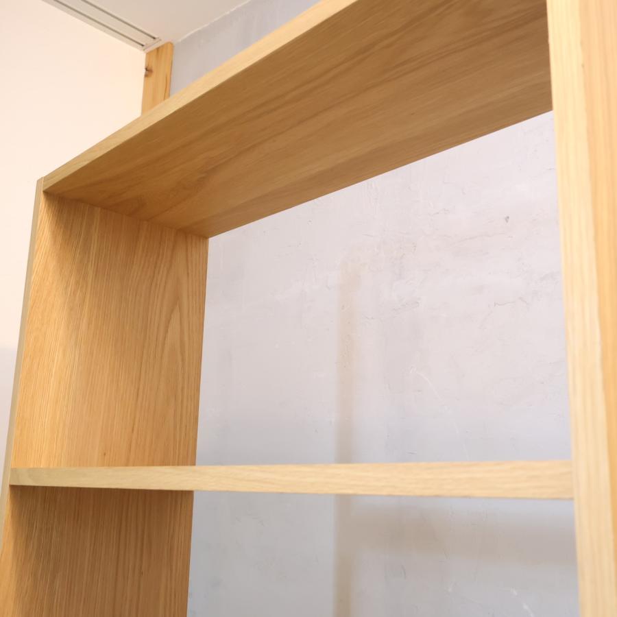 無印良品（MUJI） オーク材 スタッキングシェルフ ワイド・5段