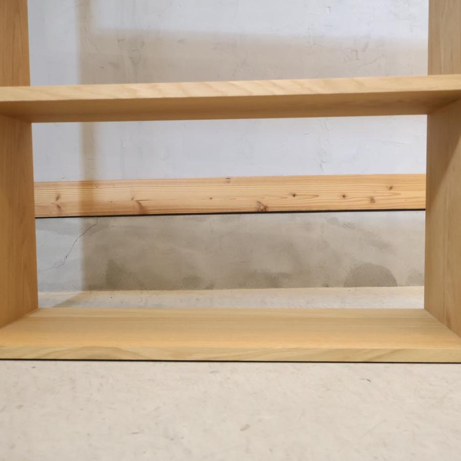 無印良品（MUJI） オーク材 スタッキングシェルフ ワイド・5段