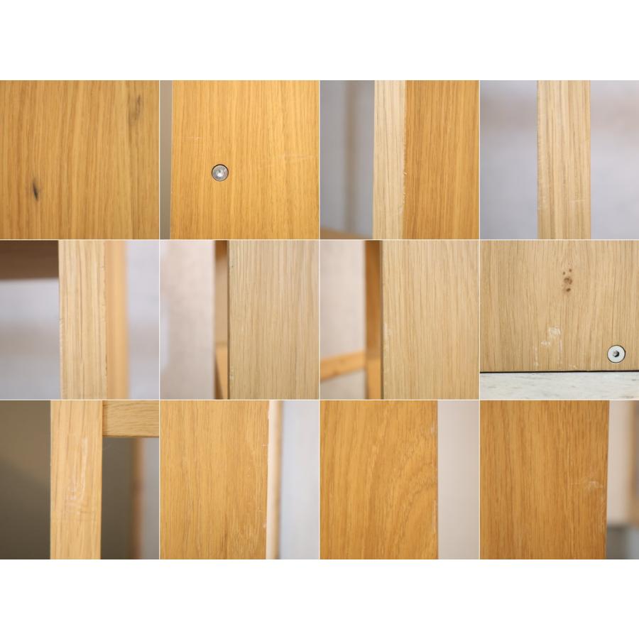 無印良品（MUJI） オーク材 スタッキングシェルフ ワイド・5段