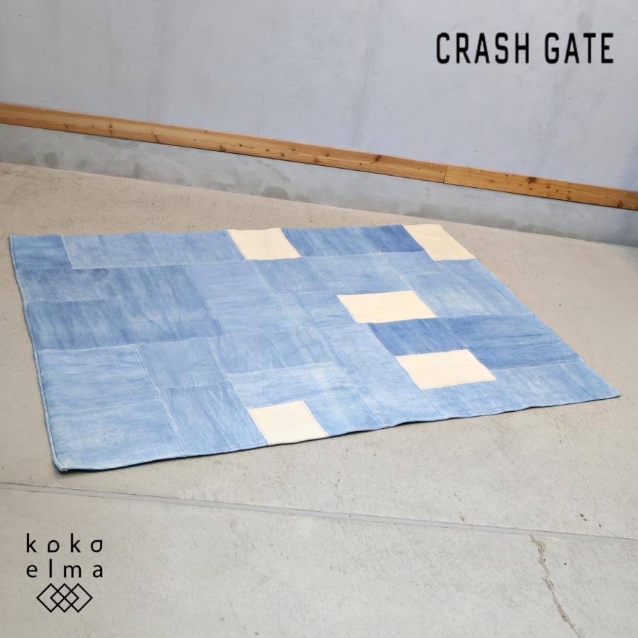 CRUSH CRASH PROJECT CRASHGATE クラッシュゲート デニムパッチラグ 