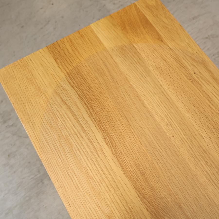 無印良品（MUJI） オーク無垢材 ベンチ ダイニングベンチ 板座
