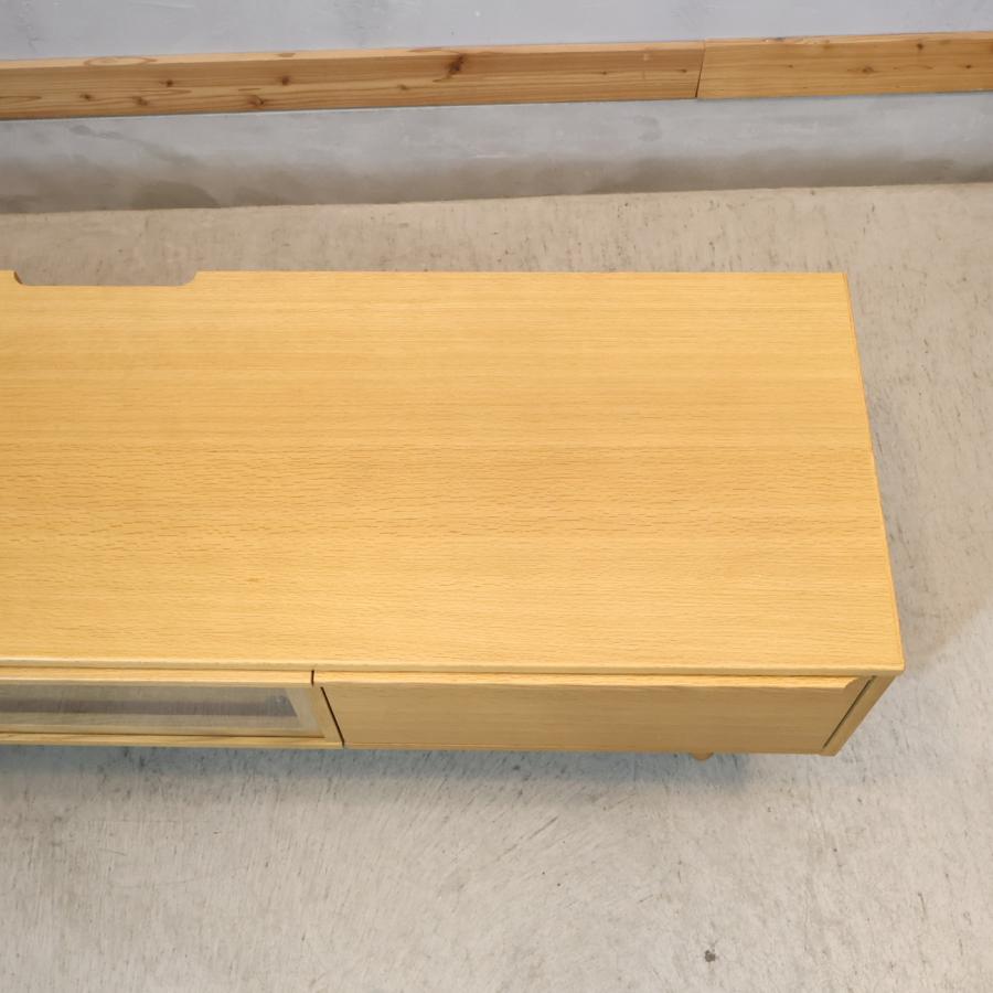 KEYUCA（ケユカ） KEYUKA タビー オーク材 テレビボード ローボード