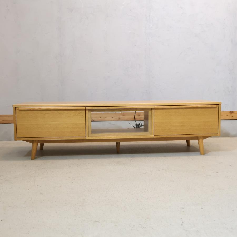 KEYUCA（ケユカ） KEYUKA タビー オーク材 テレビボード ローボード