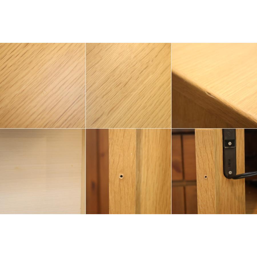 KEYUCA（ケユカ） KEYUKA タビー オーク材 テレビボード ローボード