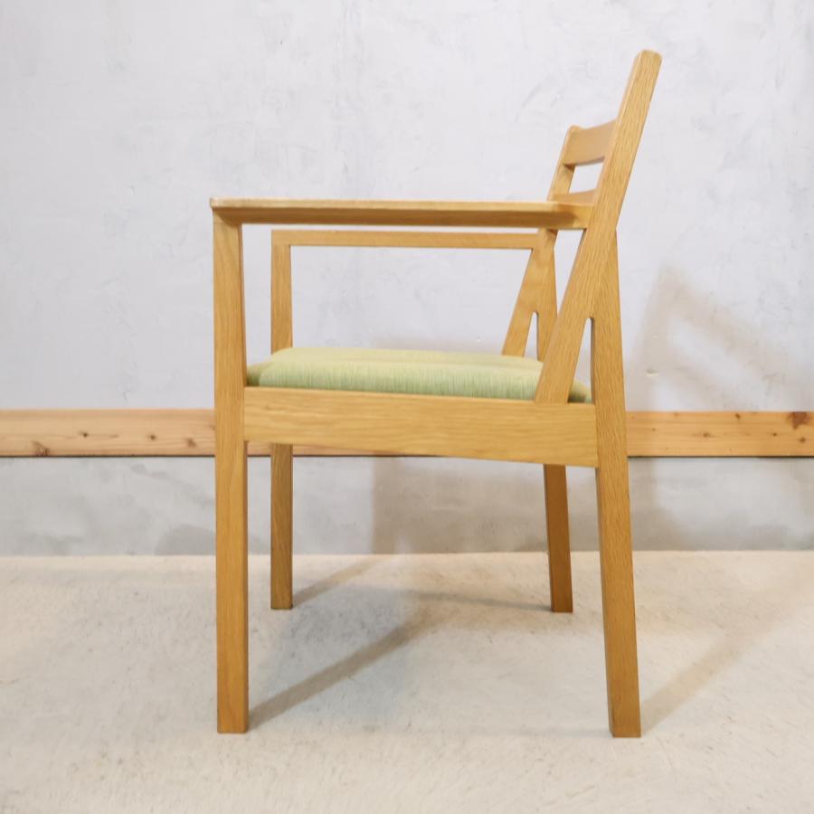 karf standard label アームチェア　ダイニングチェア　② karf（カーフ） Tolime+ ホワイトオーク材 アームチェア 木製椅子