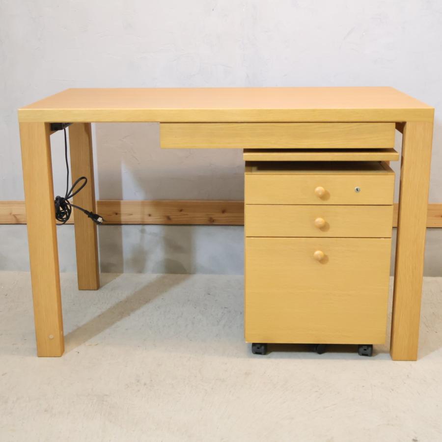 ボナシェルタ karimoku カリモク Buona scelta オーク材 デスク&ワゴン