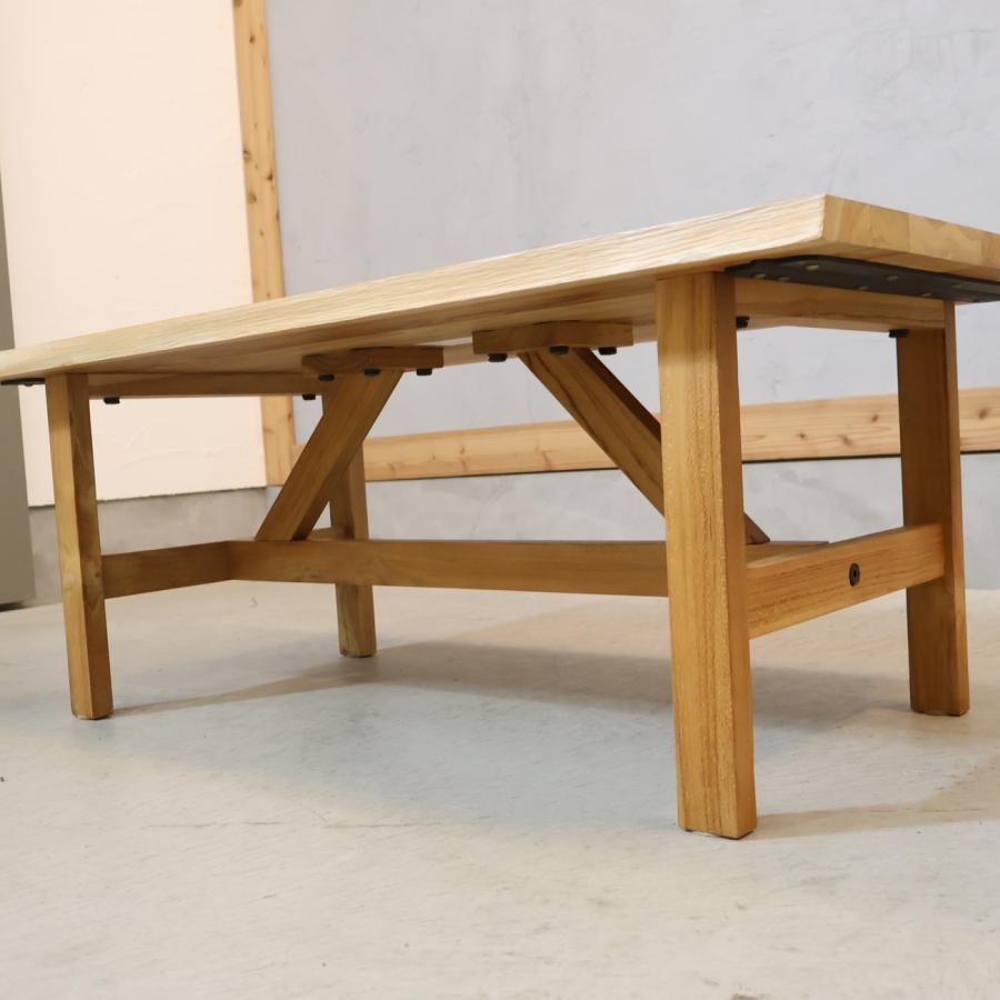 unico ウニコ SOTO ソト チーク無垢材 ローテーブル リビングテーブル