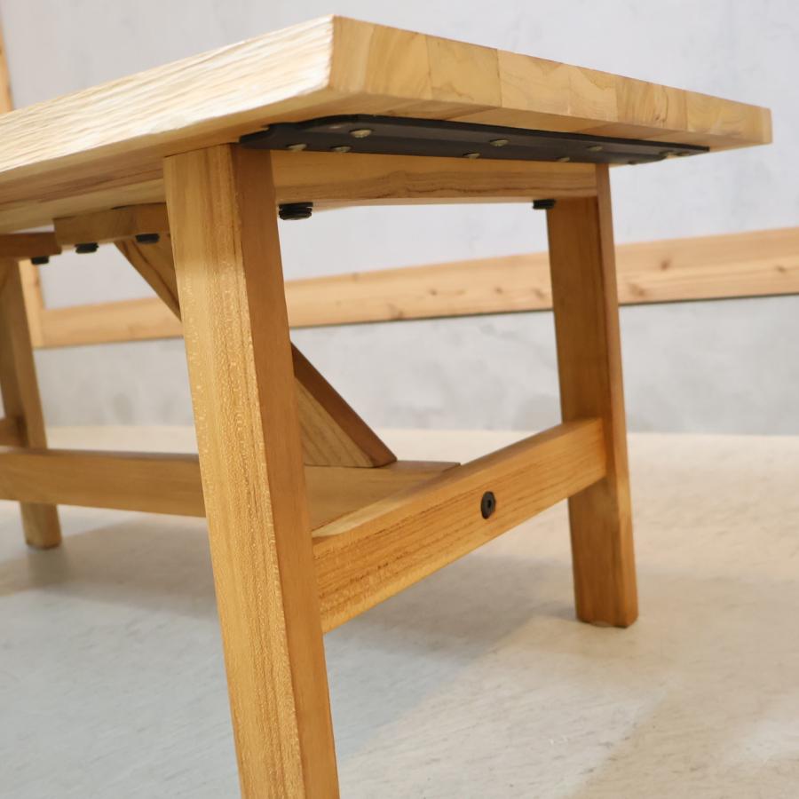 unico ウニコ SOTO ソト チーク無垢材 ローテーブル リビングテーブル