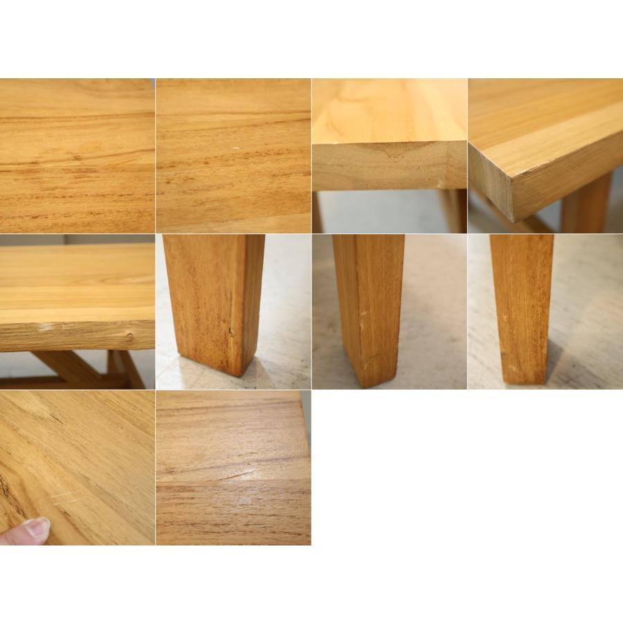 unico ウニコ SOTO ソト チーク無垢材 ローテーブル リビングテーブル