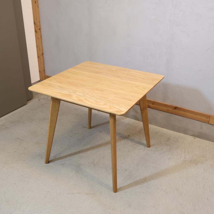 Re:CENO リセノ River リバー ダイニングテーブル80 正方形 オーク材