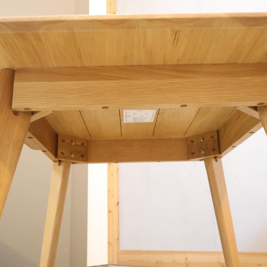 Re:CENO リセノ River リバー ダイニングテーブル80 正方形 オーク材