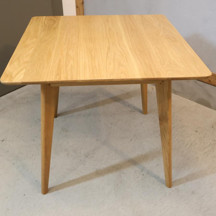 Re:CENO リセノ River リバー ダイニングテーブル80 正方形 オーク材