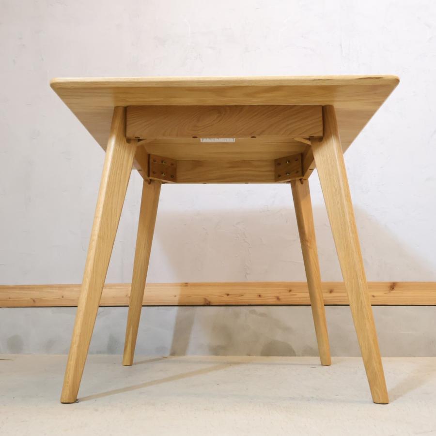 Re:CENO リセノ River リバー ダイニングテーブル80 正方形 オーク材