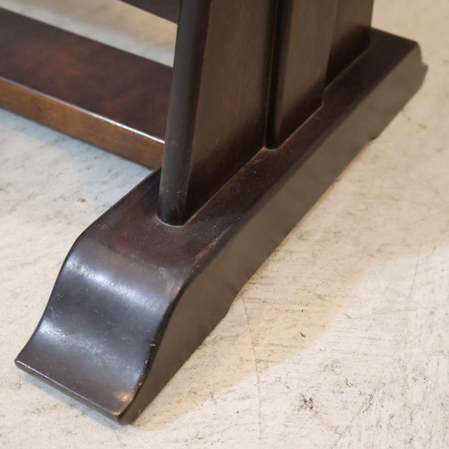 松本民芸家具 D型 姿見 ミズメザクラ無垢材 スタンドミラー