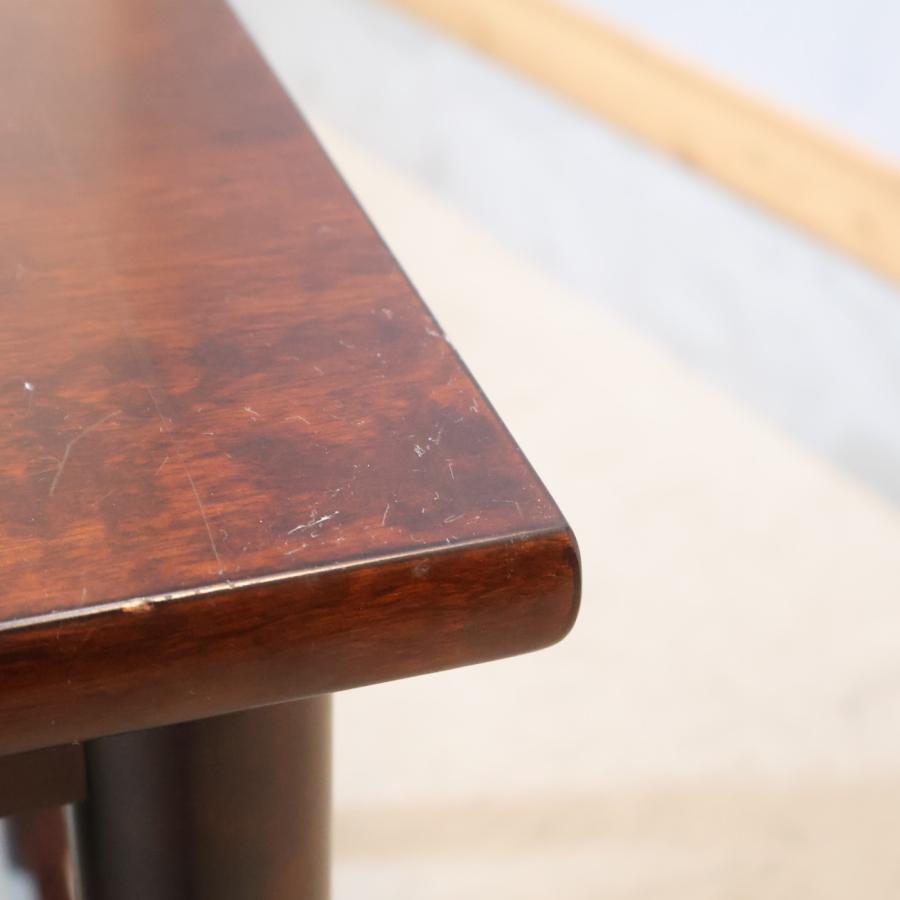 九州民芸家具 つくし工芸 書斎机 袖机 デスク ミズメザクラ無垢材