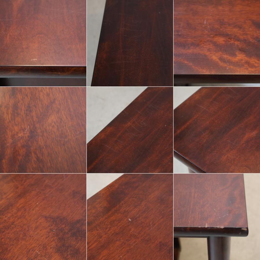 九州民芸家具 つくし工芸 書斎机 袖机 デスク ミズメザクラ無垢材