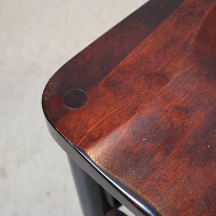 九州民芸家具 つくし工芸 ダイニングチェア ミズメザクラ無垢材 椅子