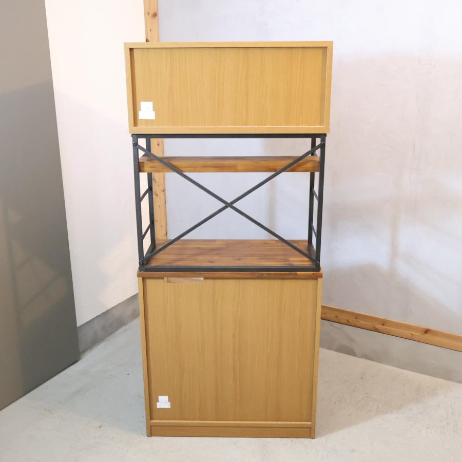 unico ウニコ スウェラ キッチンボード カップボード 食器棚 アカシア材 unico ウニコ SWELLA スウェラ キッチンボード カップボード 食器棚