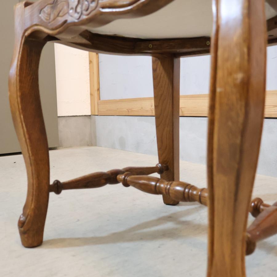 三越家具 Brugge ブルージュ ダイニングチェア オーク材 英国風