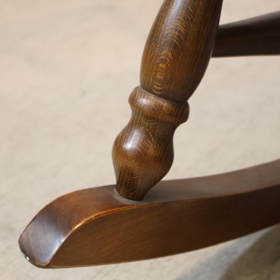 柏木工 KASHIWA ロッキングチェア 飛騨家具 アンティーク調 揺り椅子