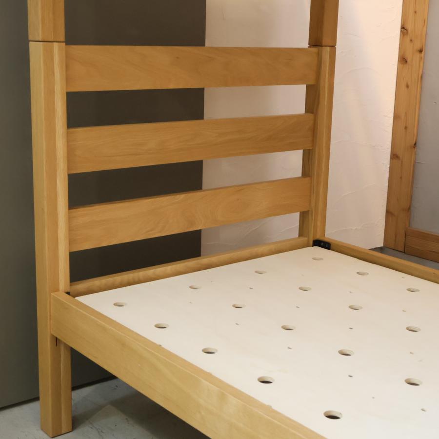 無印良品（MUJI） オーク材 2段ベッド ロフトベッド セパレート可